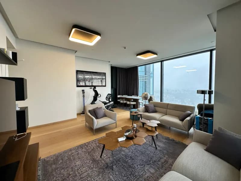 Çiftçi Towers Yüksek Kat Boğaz Manzaralı Kiralık 3+1 Daire - İstanbul, Beşiktaş, Nisbetiye Mah