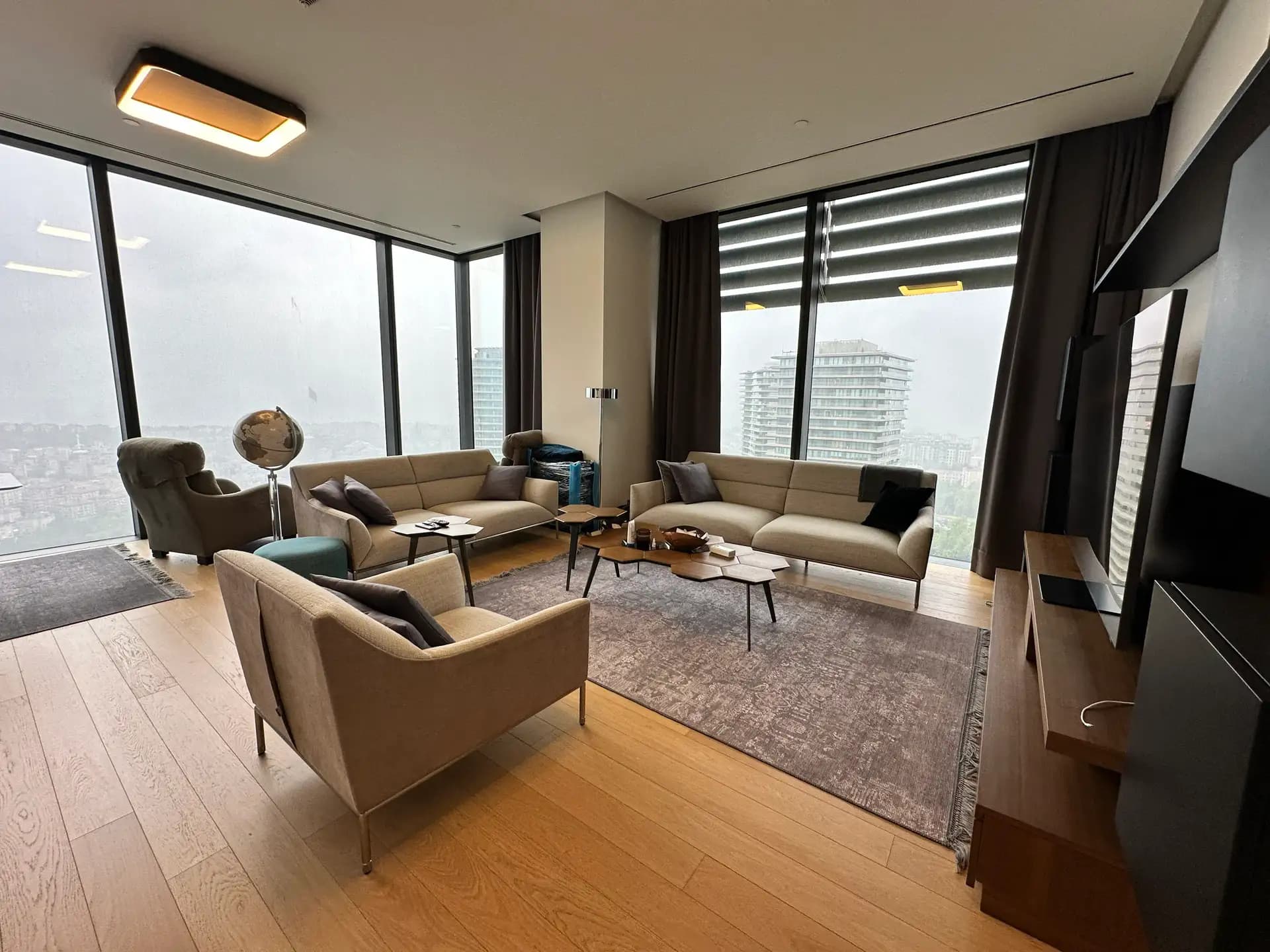 Çiftçi Towers Yüksek Kat Boğaz Manzaralı Kiralık 3+1 Daire