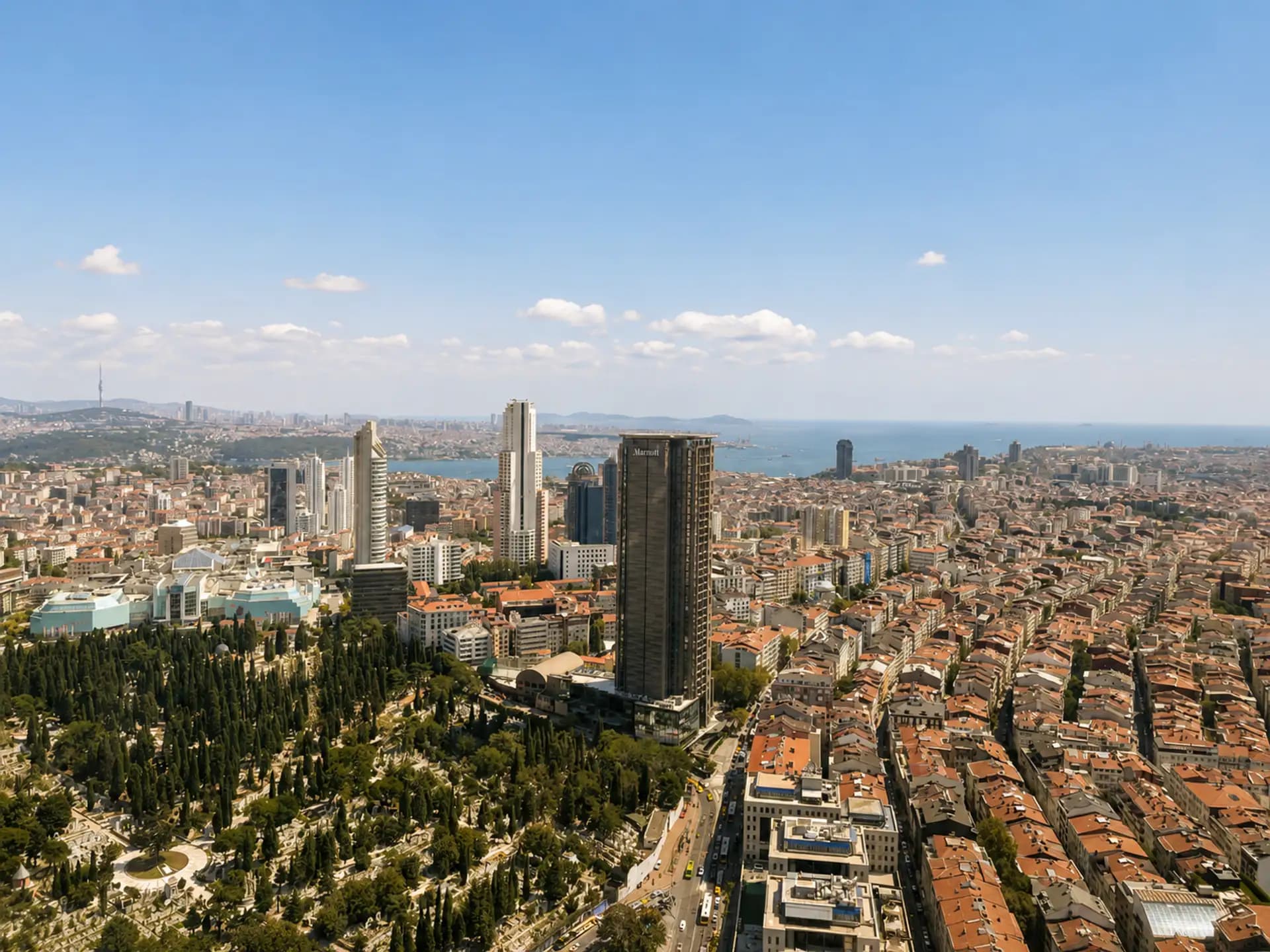 Nurol Tower Satış Ofisinden Boğaz Manzaralı Yüksek Kat Satılık Ofis 