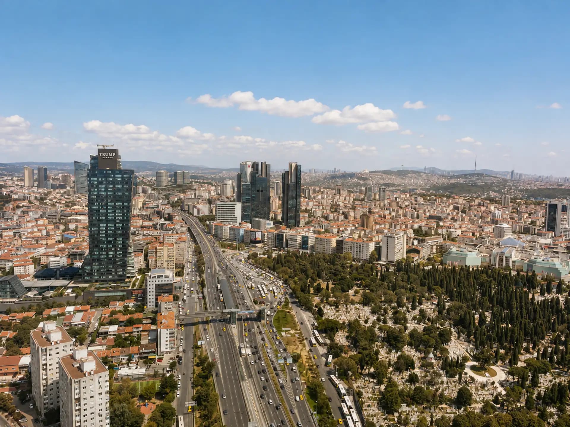 Nurol Tower Satış Ofisinden Boğaz Manzaralı Yüksek Kat Satılık Ofis 